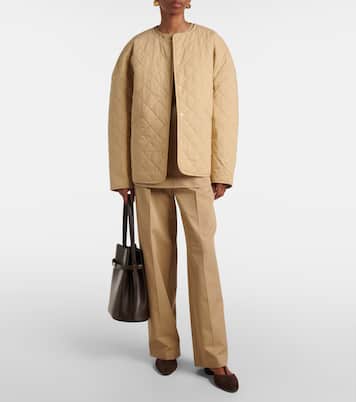 Quilted cotton jacket | Toteme