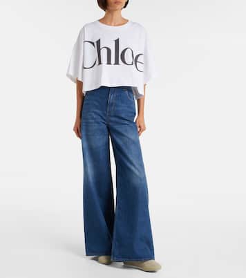 Baskets Chloé Kick en daim et cuir | Chloé