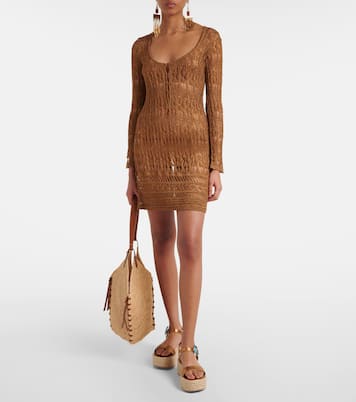 Metallic leather platform espadrilles | Gianvito Rossi