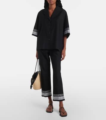 Chemise Leopold en coton et soie | Joseph