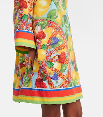 Bedrucktes Hemdblusenkleid | Dolce&Gabbana