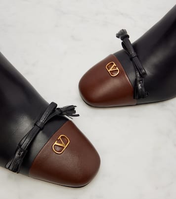 Ankle Boots Valet Du Roi aus Leder | Valentino Garavani