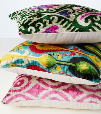 Coussin en soie et coton | Les-Ottomans