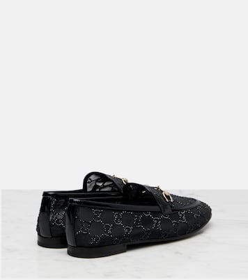 Gucci Jordaan GG Crystal loafers | Gucci