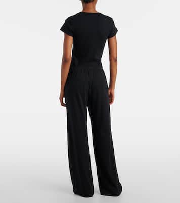 Nando ribbed-knit cotton sweatpants | Leset