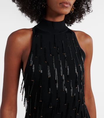 Verziertes Maxikleid | Galvan