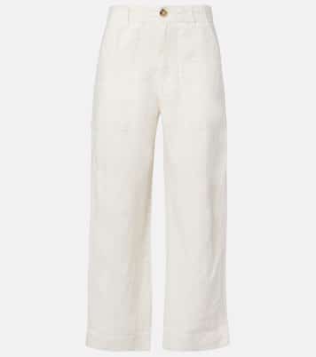 Hose Issa aus Leinen | Velvet