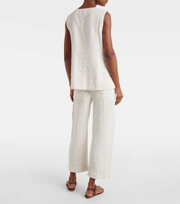 Hose Issa aus Leinen | Velvet