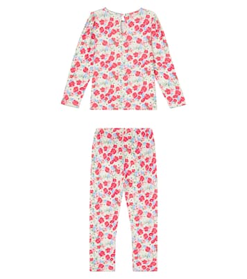 Babette floral cotton top and leggings set | Konges Sløjd