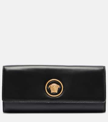 La Medusa leather clutch | Versace