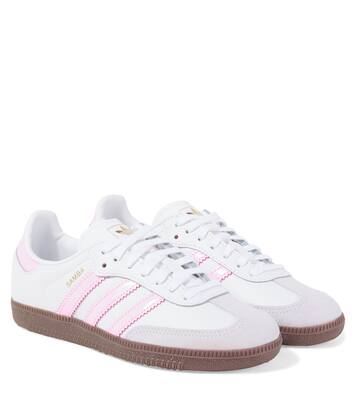 Sneakers Samba aus Leder mit Veloursleder | Adidas Originals Kids