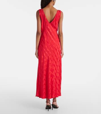 Robe midi Sandrine à fleurs | Rixo