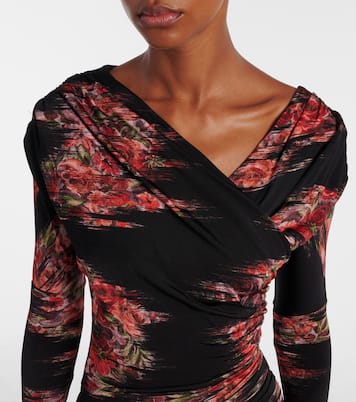 Maxikleid aus Jersey | Ganni