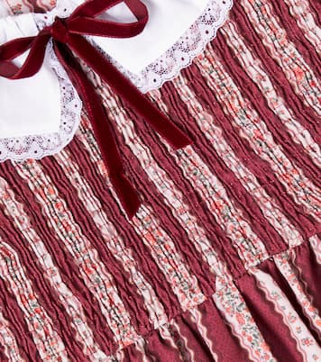 Robe Festa rayée en coton | La Coqueta