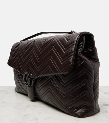 Schultertasche GG Marmont Maxi aus Leder | Gucci