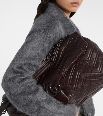 Schultertasche GG Marmont Maxi aus Leder | Gucci