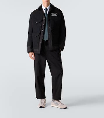 x Filson embroidered quilted wool field jacket | Junya Watanabe
