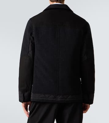 x Filson embroidered quilted wool field jacket | Junya Watanabe