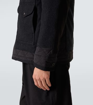 x Filson embroidered quilted wool field jacket | Junya Watanabe