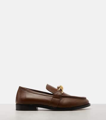 Astaire Knot leather loafers | Bottega Veneta