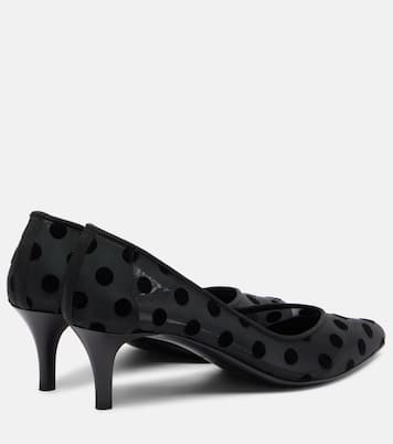 Peleo 55 polka-dot mesh pumps | Isabel Marant