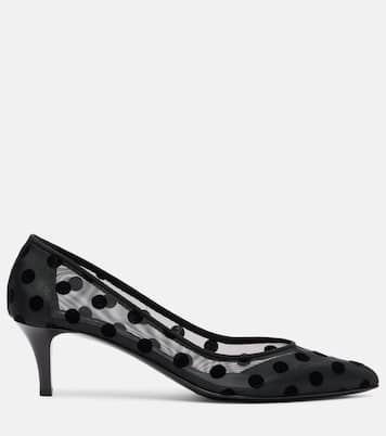 Peleo 55 polka-dot mesh pumps | Isabel Marant