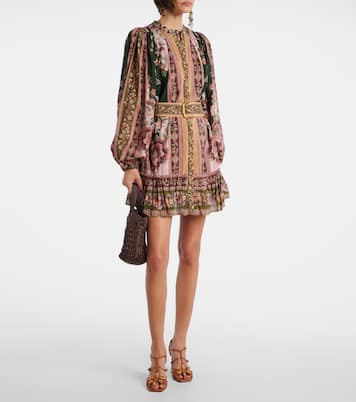 Minikleid aus einem Baumwollgemisch | Farm Rio