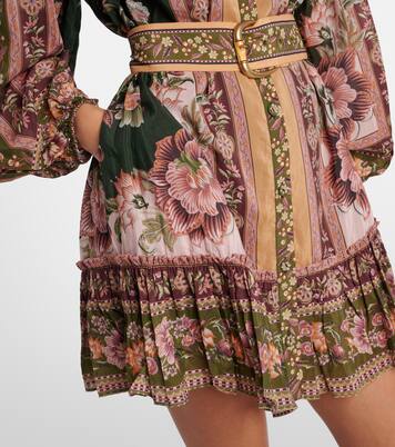 Minikleid aus einem Baumwollgemisch | Farm Rio