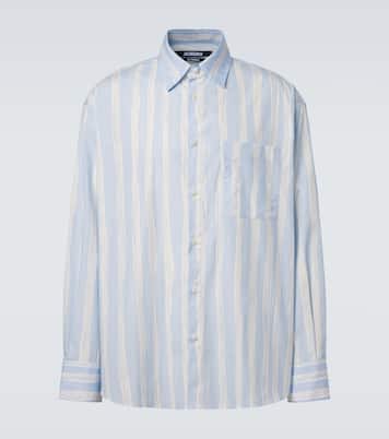 Chemise Camargue rayée en coton | Jacquemus