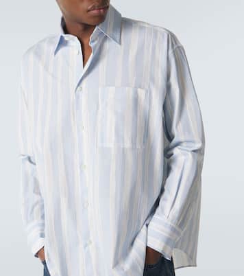 Chemise Camargue rayée en coton | Jacquemus