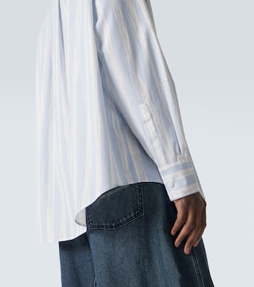 Chemise Camargue rayée en coton | Jacquemus