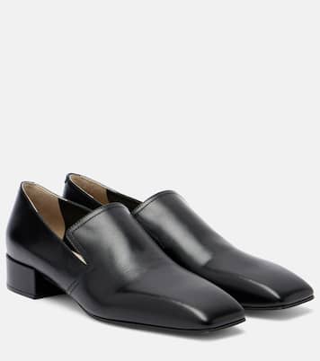 Classic Square leather loafers  | Christen