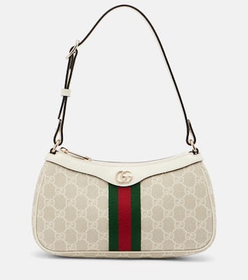 Ophidia Small leather shoulder bag | Gucci
