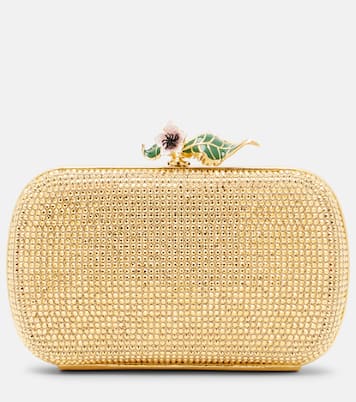 Clutch Knot in pelle con cristalli | Bottega Veneta
