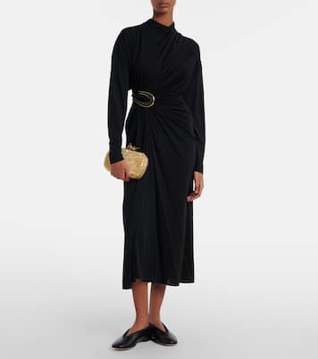 Clutch Knot in pelle con cristalli | Bottega Veneta