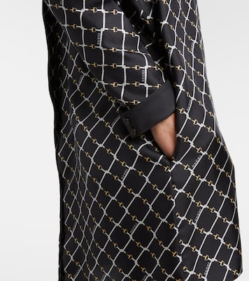 Bedrucktes Minikleid aus Seide | Gucci