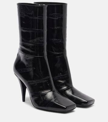 Sliced Square 95 leather ankle boots | Givenchy