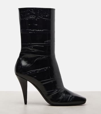 Sliced Square 95 leather ankle boots | Givenchy