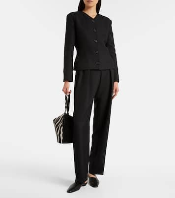 Bailarinas destalonadas Celia de piel | Khaite