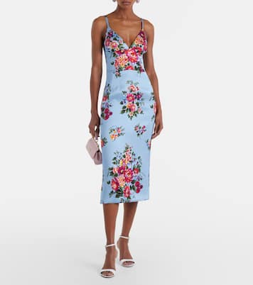 Midikleid aus Satin | Dolce&Gabbana