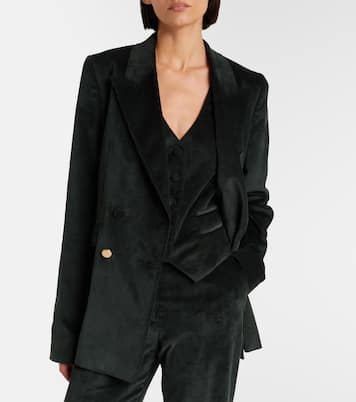 Angela棉质灯芯绒西装式外套 | Gabriela Hearst