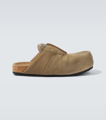 Mules Dumbo en daim | Balenciaga