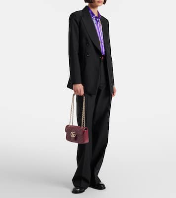 Schultertasche GG Marmont Small aus Leder | Gucci