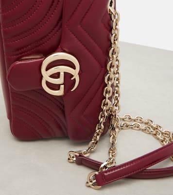 Schultertasche GG Marmont Small aus Leder | Gucci