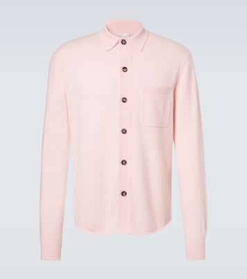 Cotton and cashmere overshirt | Allude