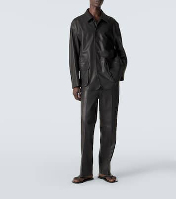 Blouson aus Leder | Auralee