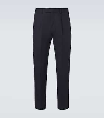 Gerade Hose aus Baumwolle und Leinen | Zegna