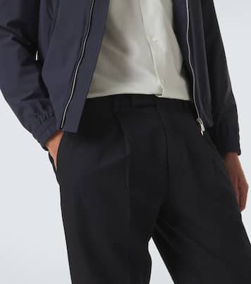 Gerade Hose aus Baumwolle und Leinen | Zegna