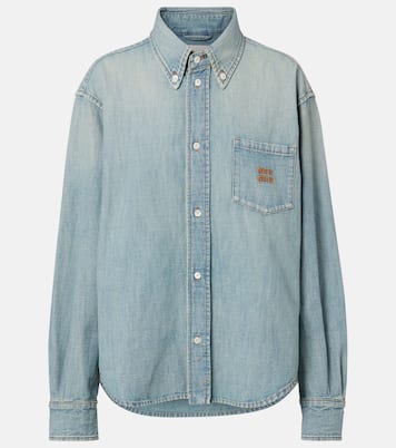 Hemd aus Chambray  | Miu Miu