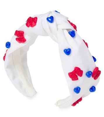 Embellished cotton headband | Monnalisa